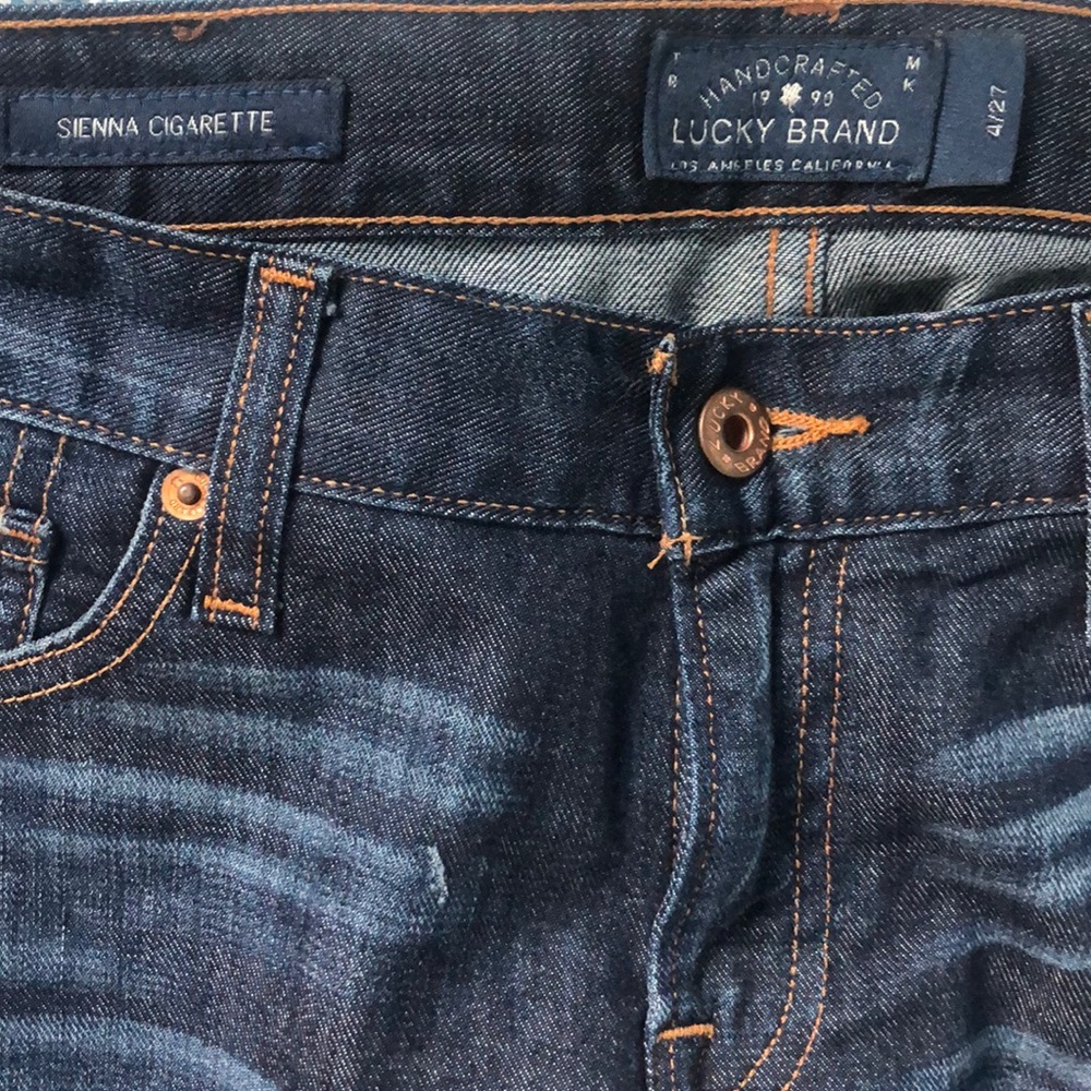 Lucky brand Sienna Cigarette jeans